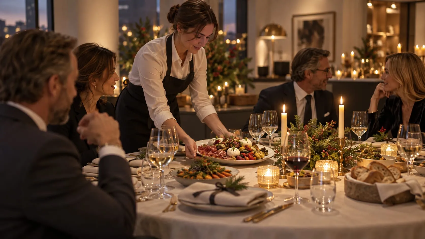 Julbord för kunder och partners